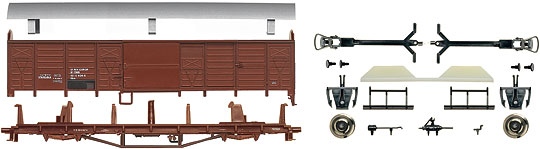 Box car kit<br /><a href='images/pictures/Roco/66397.jpg' target='_blank'>Full size image</a>